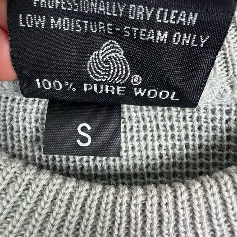 Lido Sports Vintage Wool Ribbed Sweater Size S - Picture 6 of 7